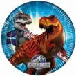 talerzyki papierowe jurassic park procos 23 cm 8 szt