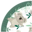 talerzyki papierowe koala amscan 22 8 cm 8 szt