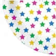 talerzyki papierowe kolorowe gwiazdki biale paw 18 cm 10 szt