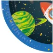 talerzyki papierowe kosmos rocket space procos 23 cm 8 szt