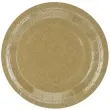 talerzyki papierowe kraft brazowe partydeco 18 cm 6 szt