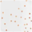 talerzyki papierowe kropki rozowe zloto biale partypal 23 cm 6 szt