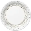 talerzyki papierowe kropki zlote maki 23 cm 8 szt