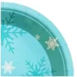 talerzyki papierowe ksiezniczka lodu blekitny jix 23 cm 6 szt