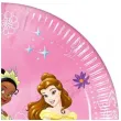 talerzyki papierowe ksiezniczki disneya procos 20 cm 8 szt