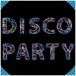 talerzyki papierowe kule disco party congee 18 cm 6 szt