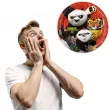 talerzyki papierowe kung fu panda 3 procos 23 cm 8 szt