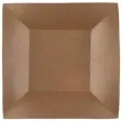 talerzyki papierowe kwadratowe kraftowe godan 18 cm 10 szt