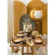 talerzyki papierowe lew partydeco 18 cm 6 szt