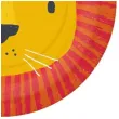 talerzyki papierowe lew paw 18 cm 10 szt