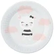 talerzyki papierowe lovely friends mis godan 18 cm 6 szt