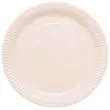 talerzyki papierowe marshmallow rozowy jasny amscan 23 cm 8 szt