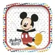 talerzyki papierowe mickey awesome procos 24 cm 4 szt