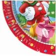 talerzyki papierowe mickey christmas 23 cm 8 szt