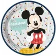 talerzyki papierowe mickey mouse awesome procos 23 cm 8 szt
