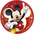 talerzyki papierowe mickey pals at play disney procos 23 cm 8 szt