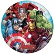 talerzyki papierowe mighty avengers procos 20 cm 8 szt