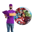talerzyki papierowe mighty avengers procos 20 cm 8 szt