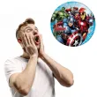 talerzyki papierowe mighty avengers procos 23 cm 8 szt