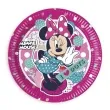 talerzyki papierowe minnie dots 23 cm 8 szt