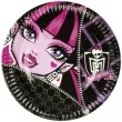 talerzyki papierowe monster high 18 cm 8 szt
