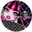 talerzyki papierowe monster high 23 cm 8 szt