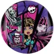 talerzyki papierowe monster high amscan 18 cm 8 szt
