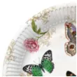 talerzyki papierowe motyle roze ornament mix maki 23 cm 8 szt