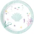 talerzyki papierowe muszelka procos 23 cm 8 szt