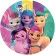 talerzyki papierowe my little pony kucyki amscan 23 cm 8 szt