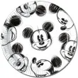 talerzyki papierowe myszka mickey faces procos 23 cm 25 szt