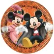 talerzyki papierowe myszka mickey halloween procos 20 cm 8 szt