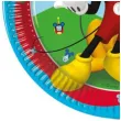 talerzyki papierowe myszka mickey rock the house procos 20 cm 8 szt
