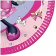 talerzyki papierowe myszka minnie rozowy procos 20 cm 8 szt