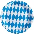 talerzyki papierowe oktoberfest amscan 23 cm 8 szt