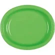 talerzyki papierowe oval classic unique zielone 30 cm 8 szt
