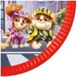 talerzyki papierowe paw patrol the movie procos 23 cm 8 szt