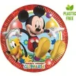 talerzyki papierowe playful myszka mickey 23 cm 8 szt