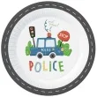 talerzyki papierowe police radiowoz godan 23 cm 6 szt