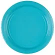 talerzyki papierowe premium amscan l blekitne 22 8 cm 8 szt