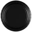 talerzyki papierowe premium amscan l czarne 22 8 cm 8 szt