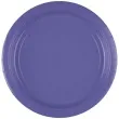 talerzyki papierowe premium amscan l fioletowe pastelowe 22 8 cm 8 szt