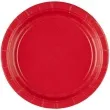 talerzyki papierowe premium amscan s jumbo pack czerwone 18 cm 20 szt