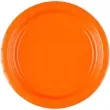 talerzyki papierowe premium amscan s jumbo pack pomaranczowe 18 cm 20 szt