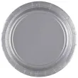 talerzyki papierowe premium amscan s srebrne 17 7 cm 8 szt