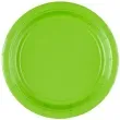 talerzyki papierowe premium amscan s zielone jabluszko 17 7 cm 8 szt