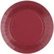 talerzyki papierowe premium burgundowe santex 17 5 cm 10 szt