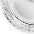 talerzyki papierowe premium srebrny partypal 18 cm 6 szt