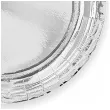 talerzyki papierowe premium srebrny partypal 18 cm 6 szt
