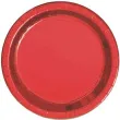 talerzyki papierowe premium unique czerwone 18 cm 8 szt